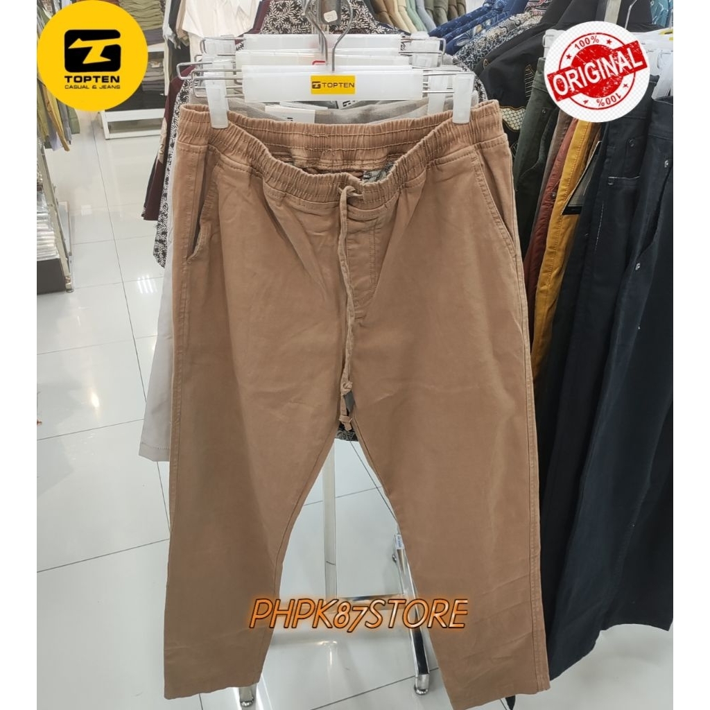 CELANA PANJANG  RIB TOPTEN ORIGINAL PRIA