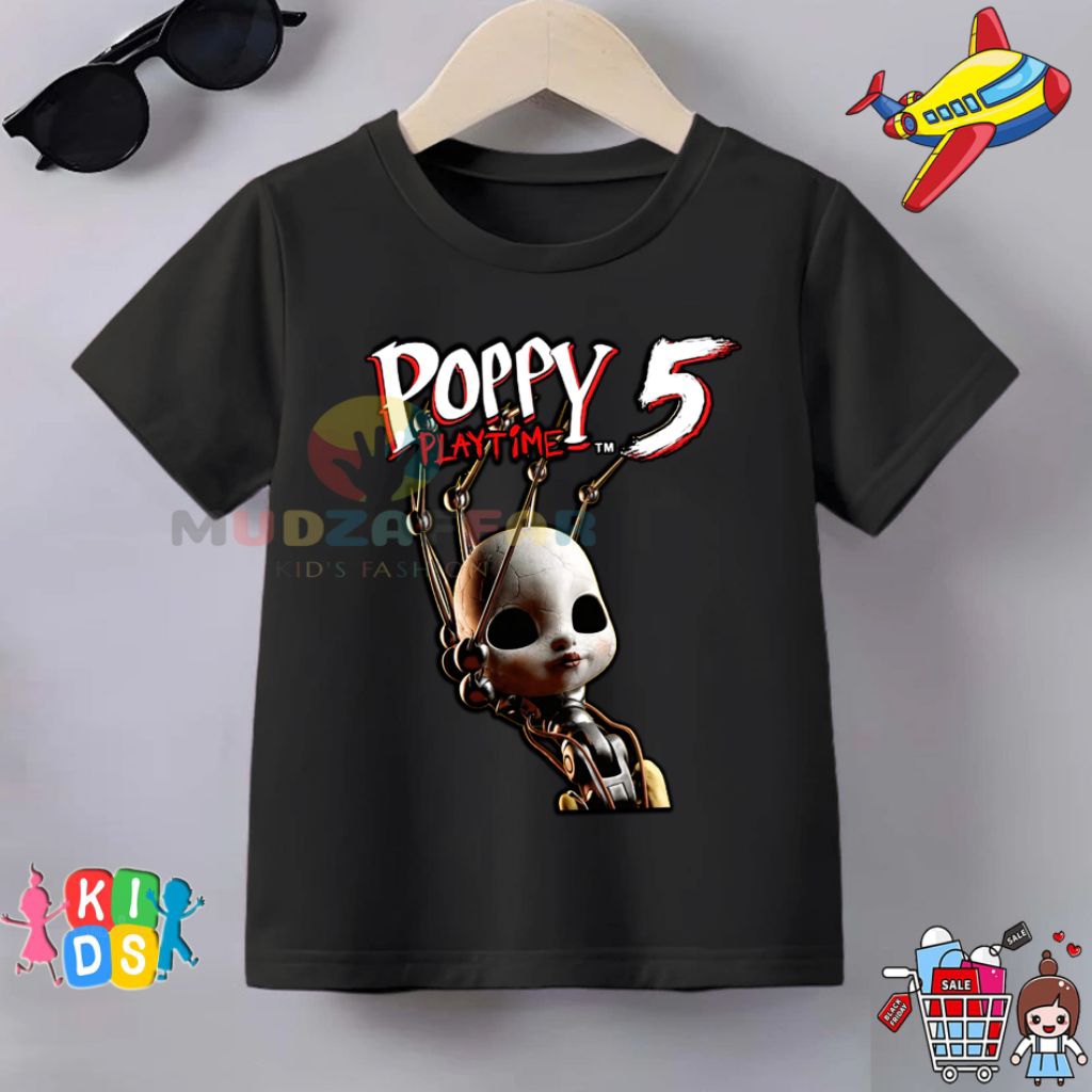 BAJU KAOS ANAK POPPY PLAYTIME 5 BAJU KAOS ANAK POPPY PLAYTIME CHAPTER 5