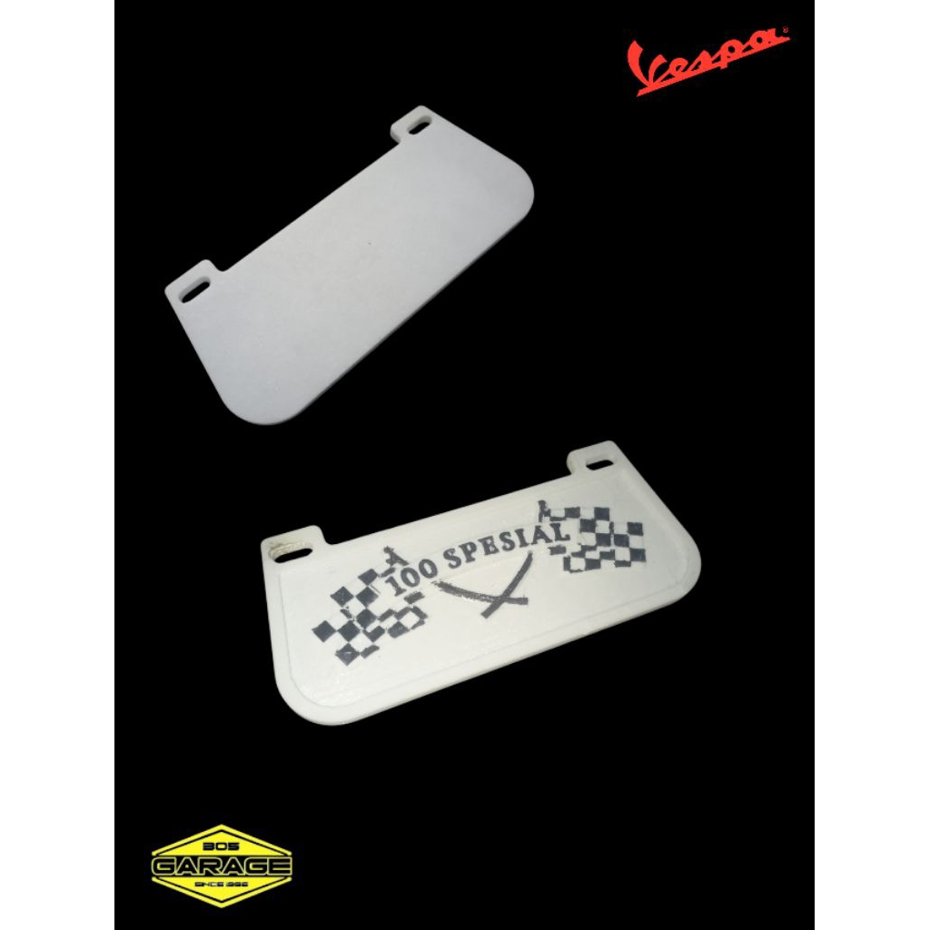 kepet air ceret air vespa PTS 100 spesial metalplast bikin tampil beda dengan yang lain simpel