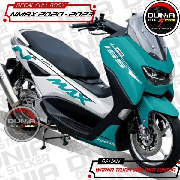 Sticker Decal Full Body Yamaha NMax 2020Decal Nmax New polos Stiker full body yamaha nmax connected 