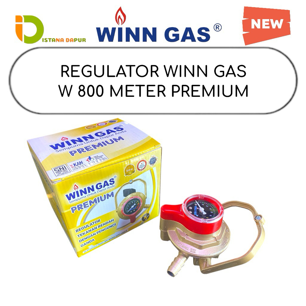 REGULATOR W 800 METER GOLD NUSANTARA / PREMIUM WINN GAS