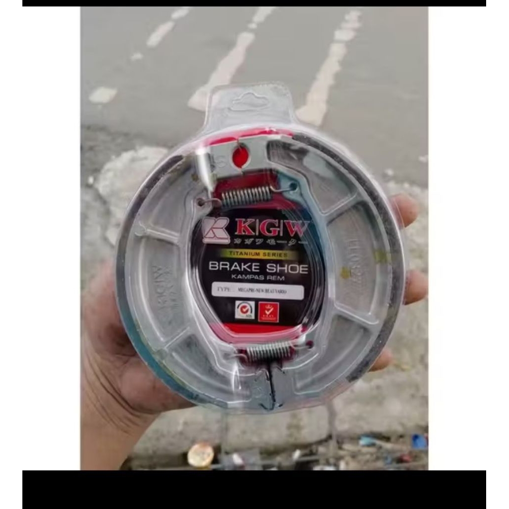 kampas tromol Beat. kampas belakang Beat , tebal bagus 100%