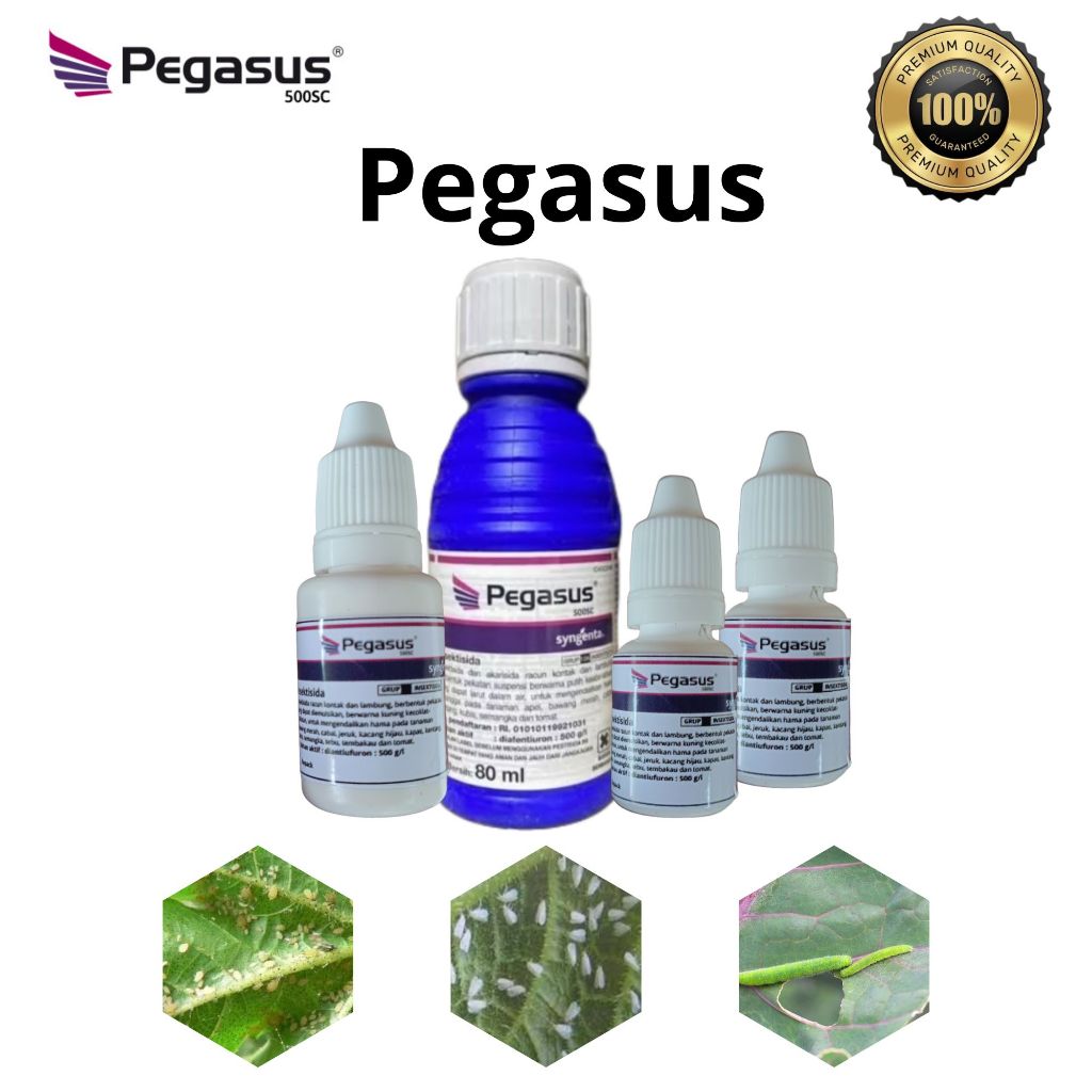 Insektisida Pegasus 500SC Kemasan Repack 30ml Akarsida Pembasi Hama Original