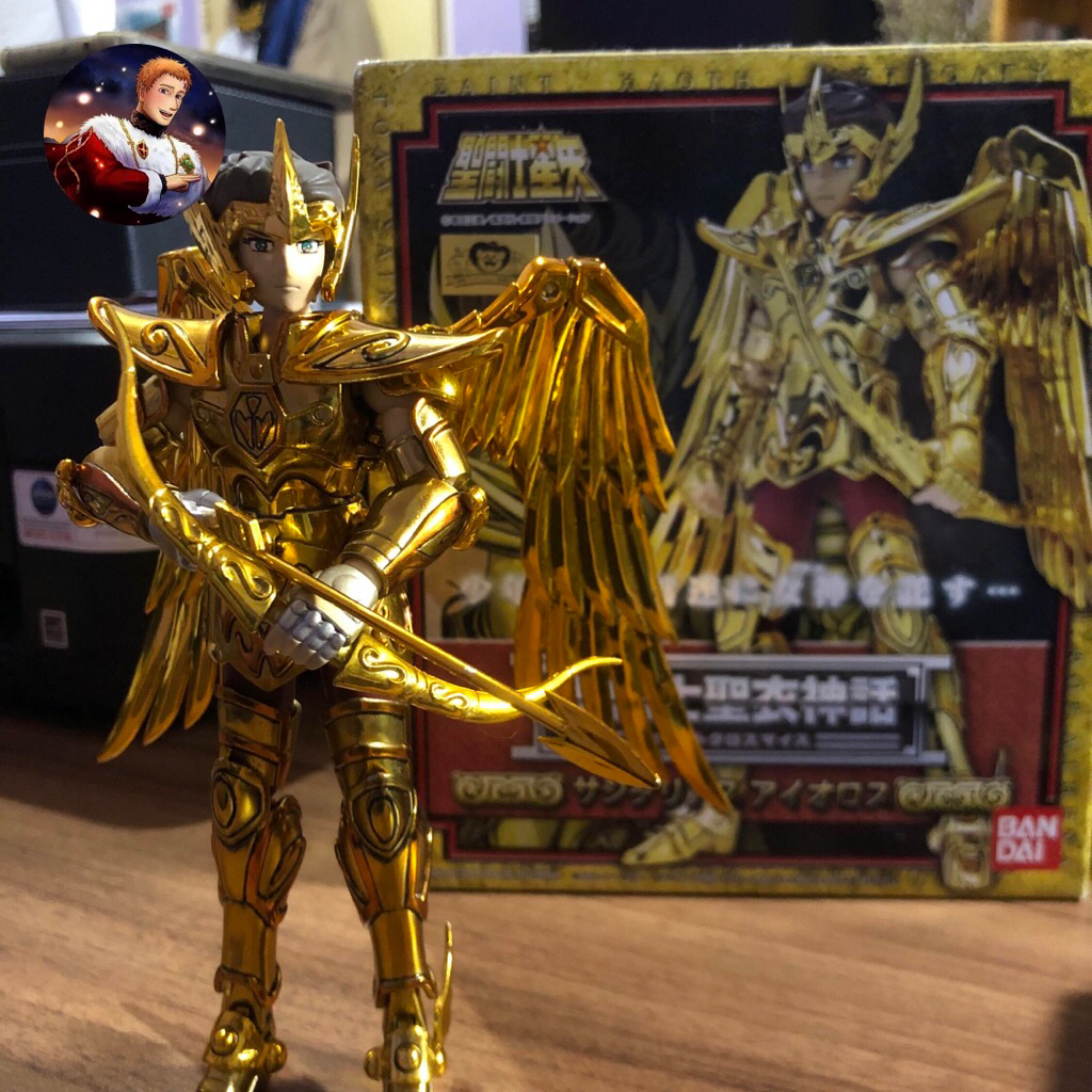 SCM Saint Seiya Reguler Gold Saint Sagittarius Aiolos Bandai