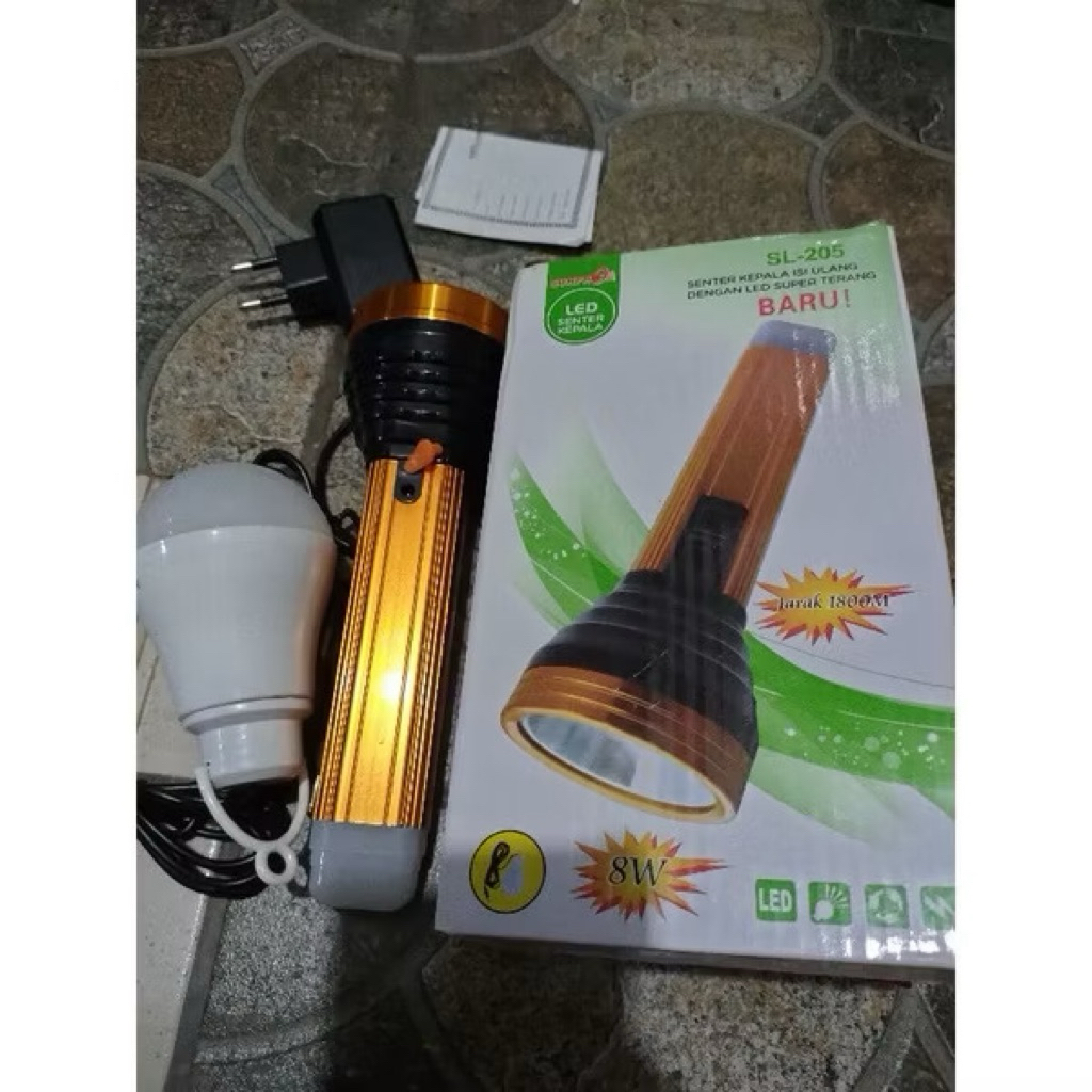 Sunpro SL205 Senter Tangan 8 watt