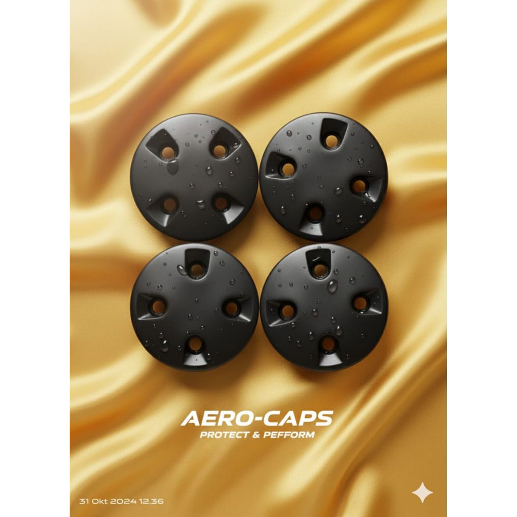 (1set) Dop velg kaleng mobil PCD 4x114 Ring13 Ring14 Ring15 Ring16 Ring17 Avanza Xenia Wuling Innova