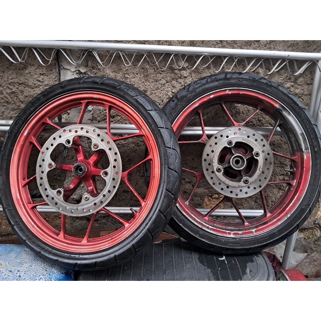 Velg honda supra gtr Sonic pelek racing palang original ori copotan standar kelengkapan seperti difo