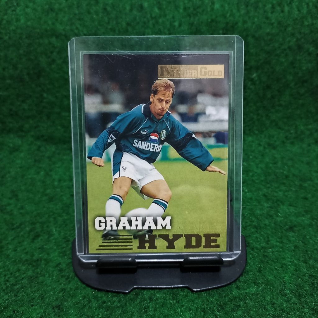 KARTU BOLA GRAHAM HYDE SHEFFIELD WEDNESDAY MERLIN PREMIER GOLD 1996