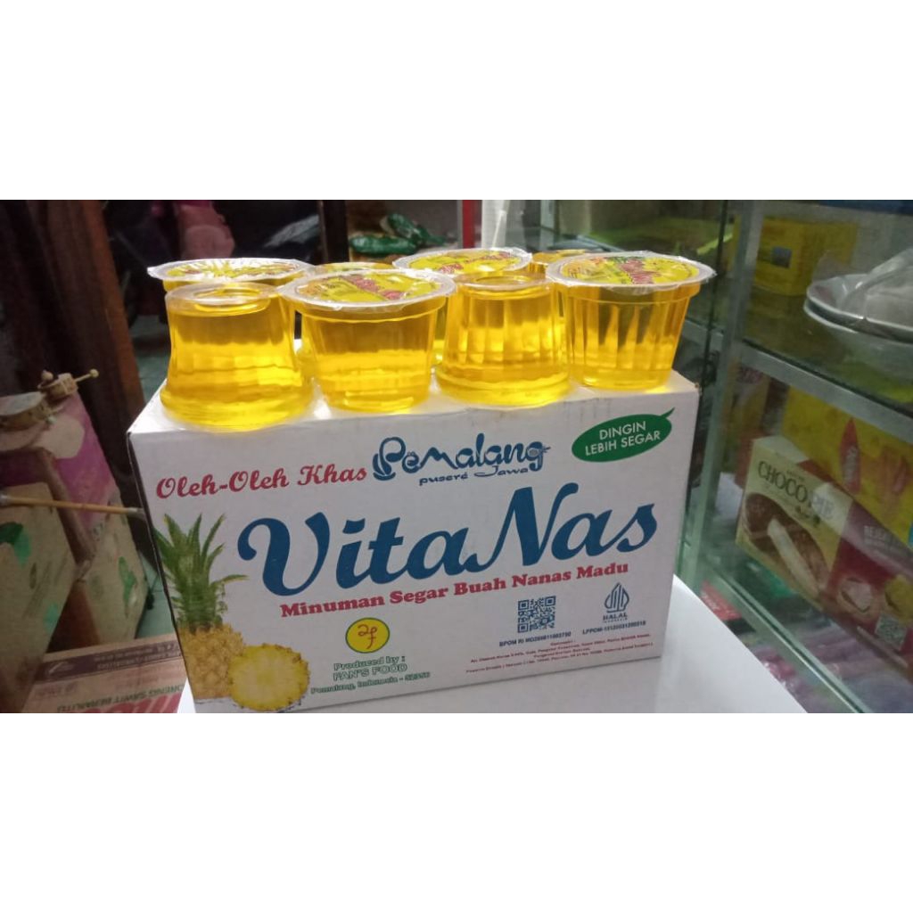 Vitanas Minuman Nanas Madu Asli Pemalang 120 ml
