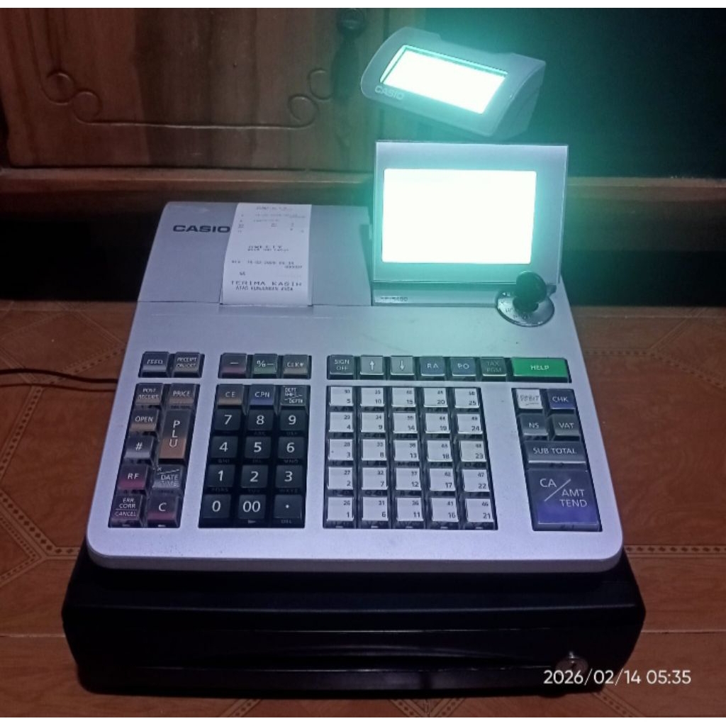 Mesin Kasir Casio S400 Second