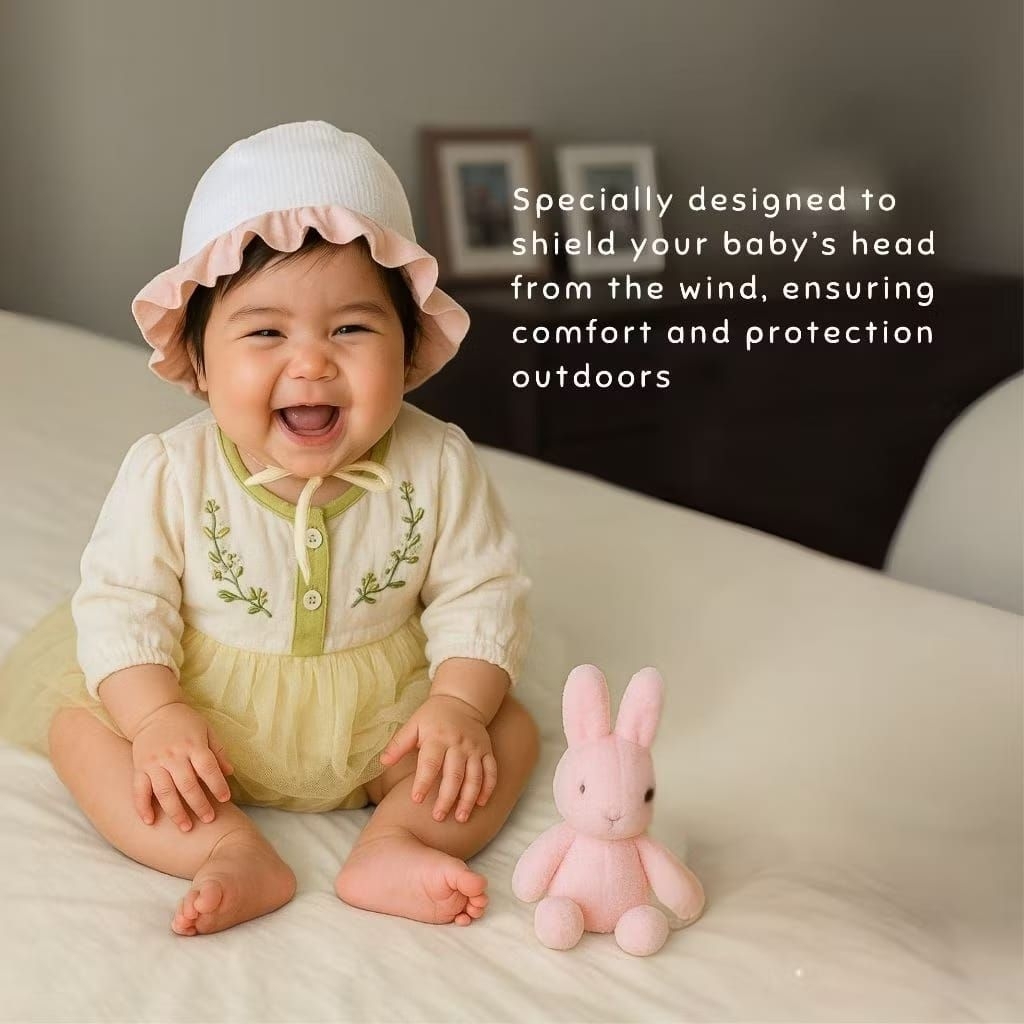 Petite Mimi - Kate Bonnet Hat Girl / Bonnet Hat girl / Topi Baby / Kupluk Baby