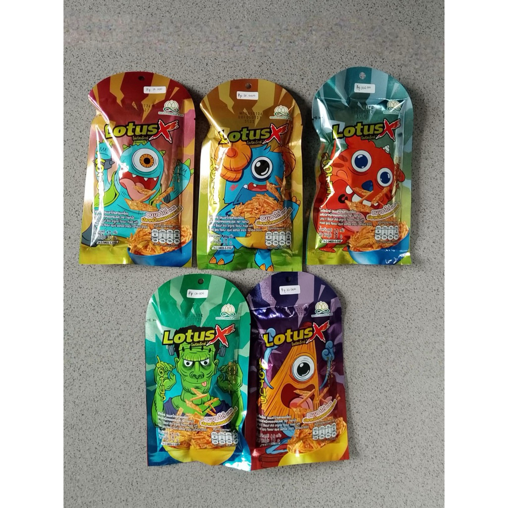 SNACK THAILAND Lotus X dari Dorkbua Brand