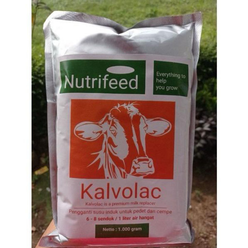 Susu Kalvolac Nutrifeed 1kg susu pengganti susu induk hewan