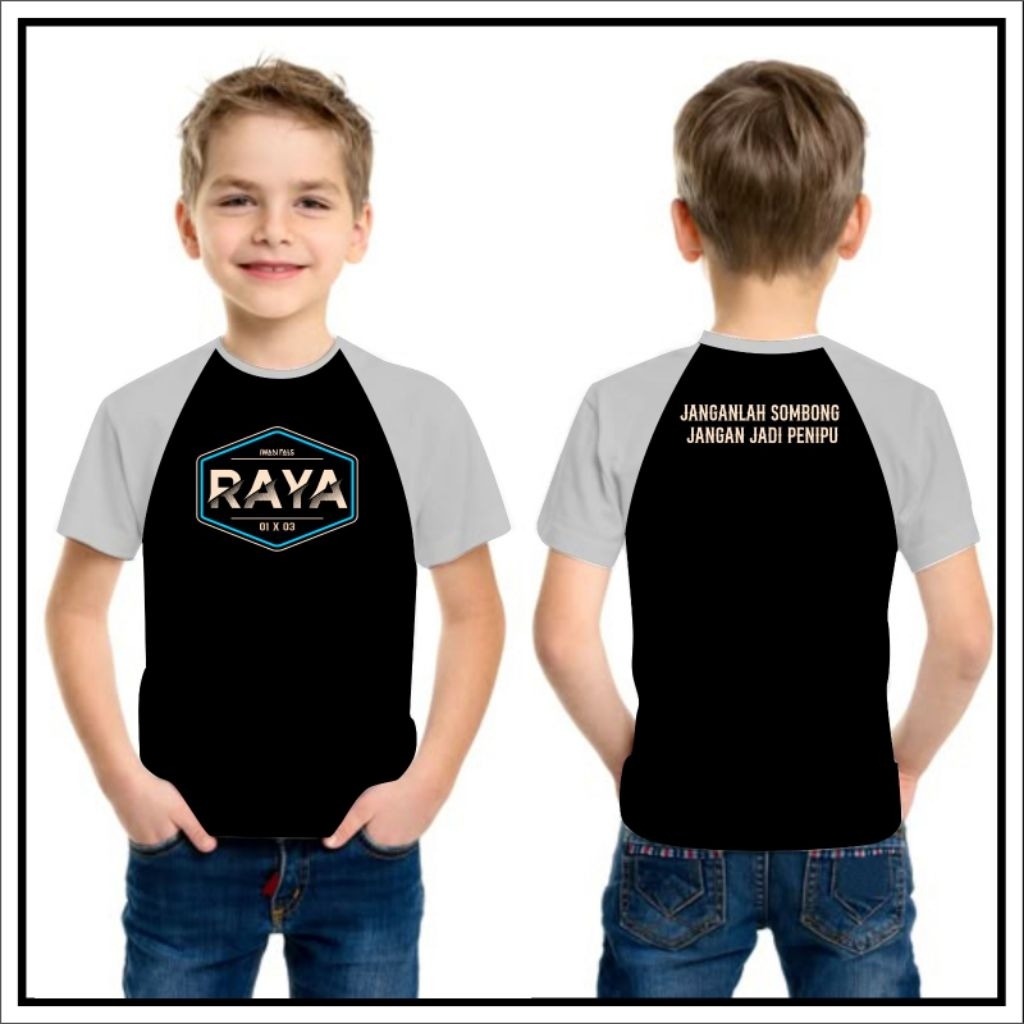 kaos anak oi Iwan fals Raya bahan katun combed termurah