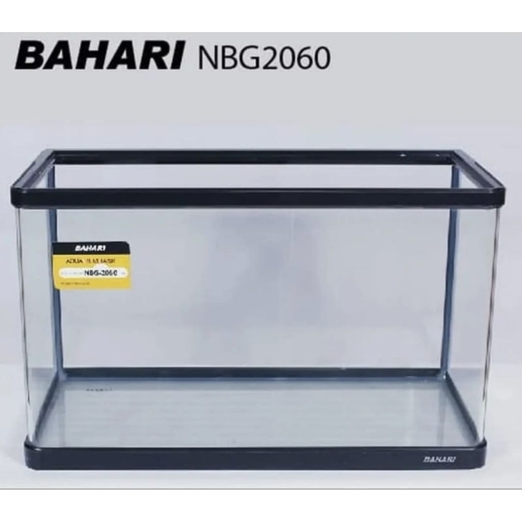 Aquarium Bending Nisso Bahari NBG 2060 ukuran 60cm volume 60L kaca tanpa sambungan [INSTANT ONLY]