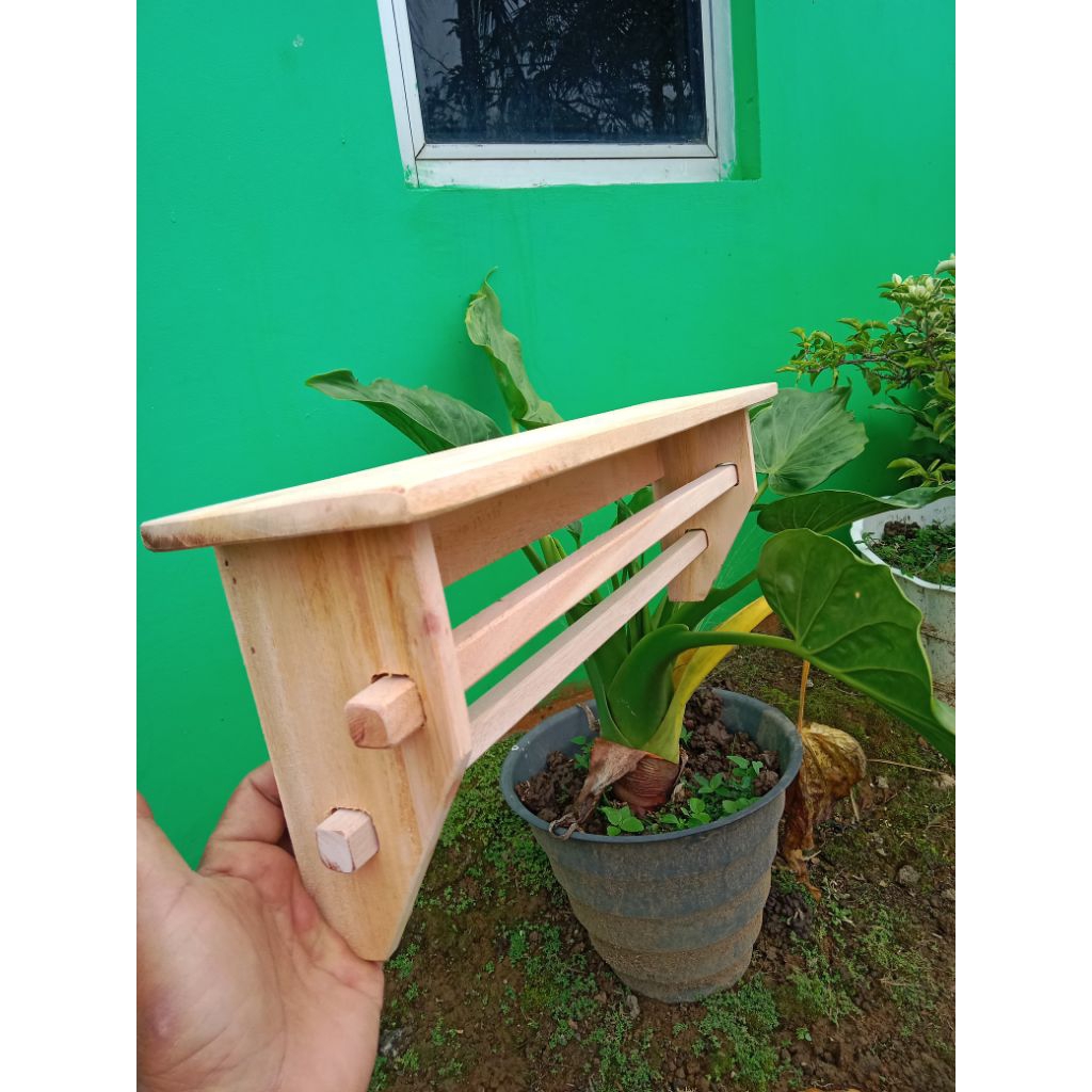 Rak gantungan Medali rak piala rak dinding kayu