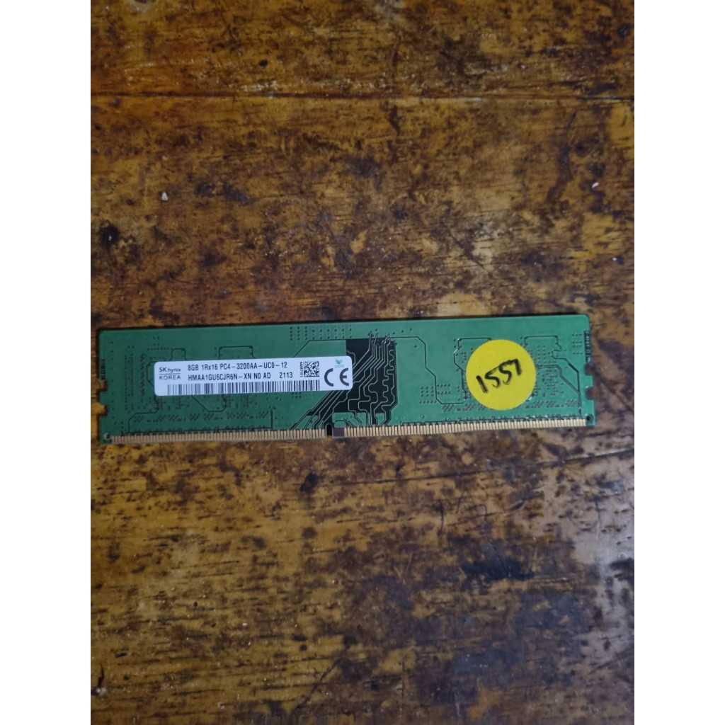 Ram copotan pc build up Sk hynix 8gb 1R 3200aa