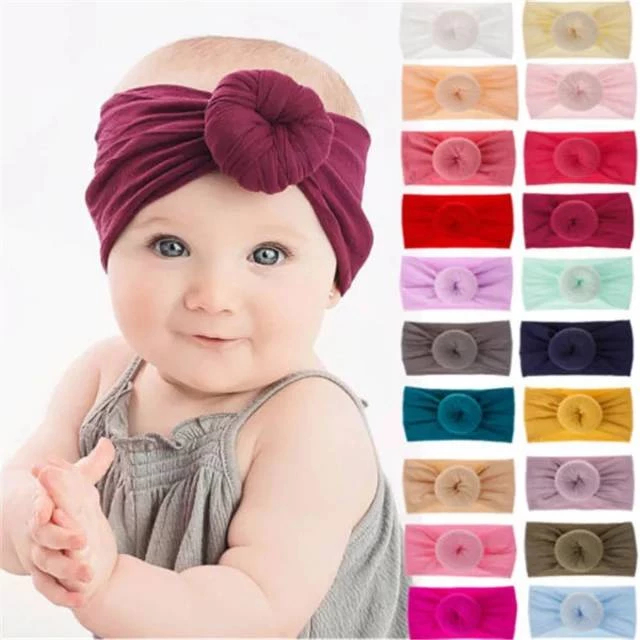 Bandana Donat Bayi Bando Balita Anak Perempuan