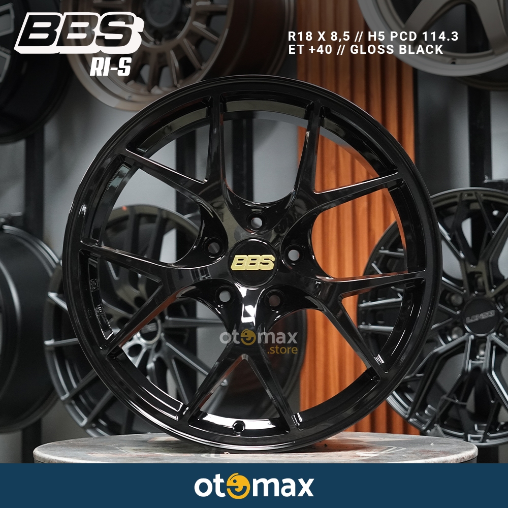 Velg Mobil BBS RI-S Ring 18 Gloss Black