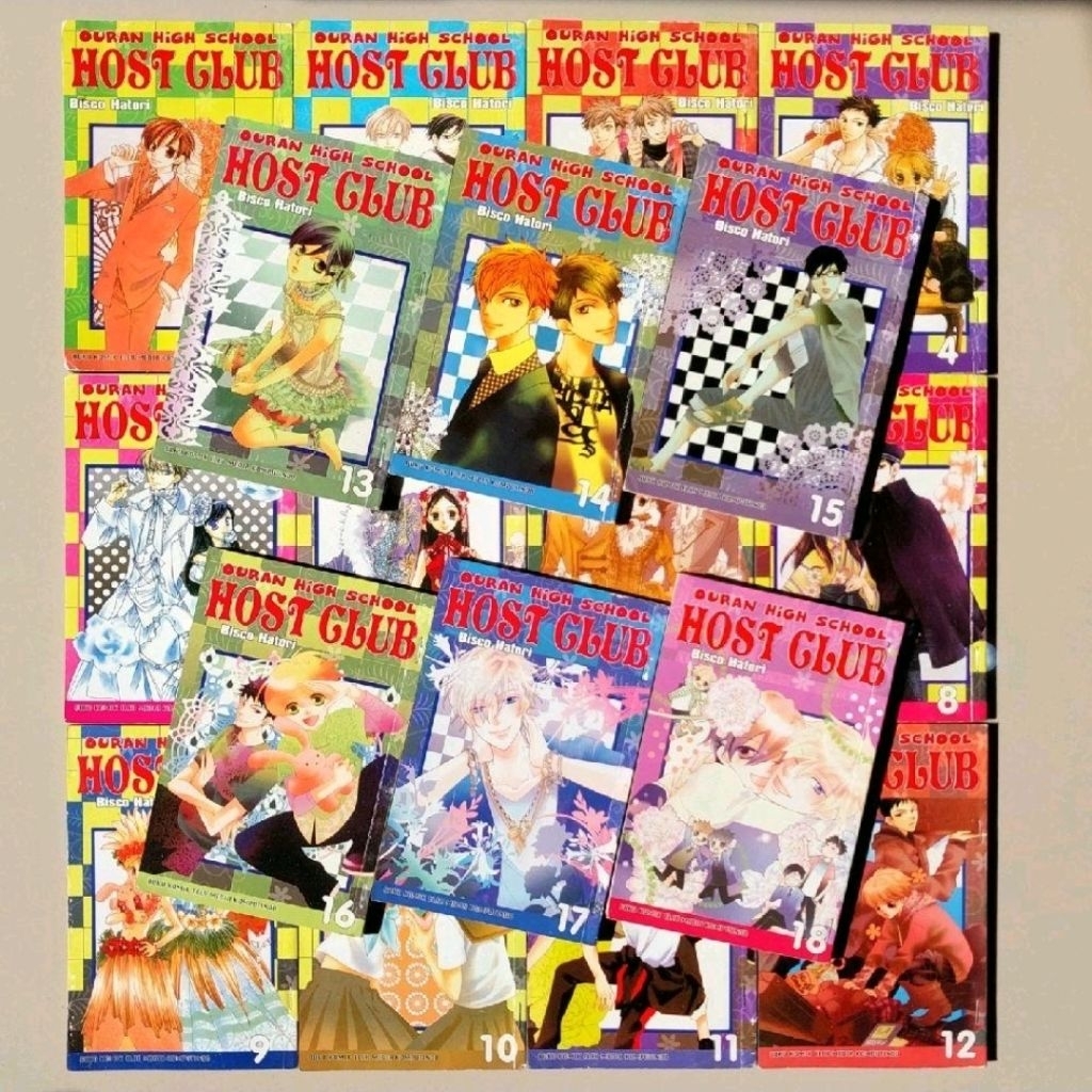 komik ouran high school host club 1-18 tamat