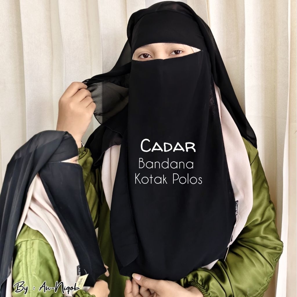 CADAR NIQOB SATU LAYER CADAR NIQOB YAMAN LAYER PANJANG SIFON ARAB by An-niqob