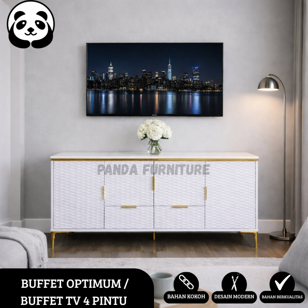PROMO BUFFET OPTIMUM / BUFFET TV IMPORT / BUFFET TV IMPORT / BUFFET MULTIFUNGSI / MEJA BUFFET MEWAH 