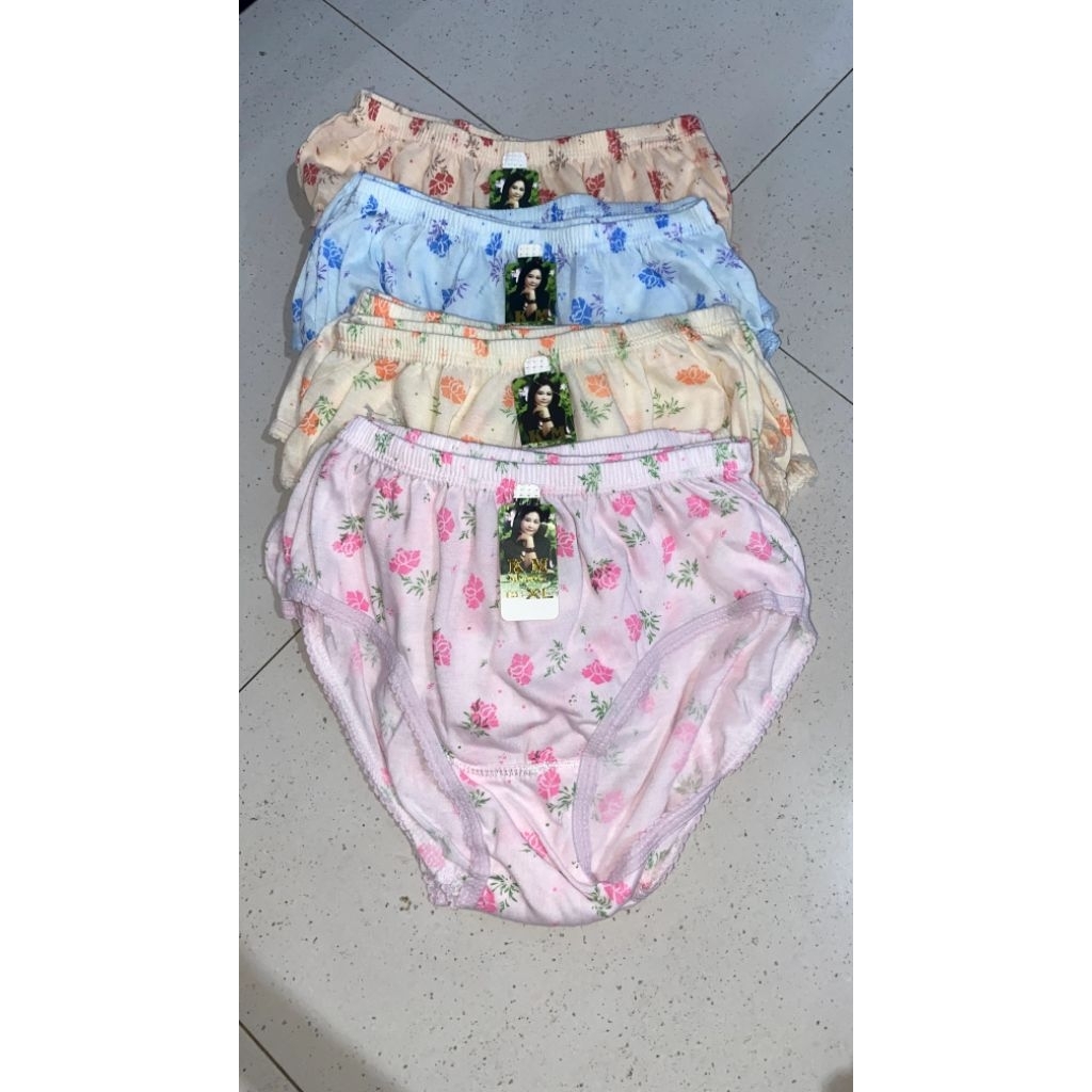 CD cewek motif bunga cantik warna cerah harga grosir