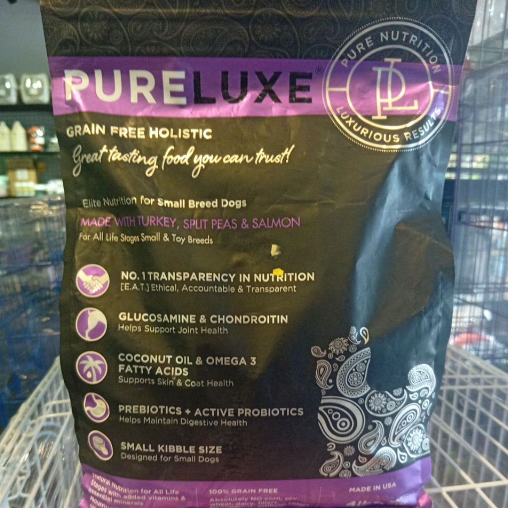 Pureluxe Small Breed adult Dogs 4lbs