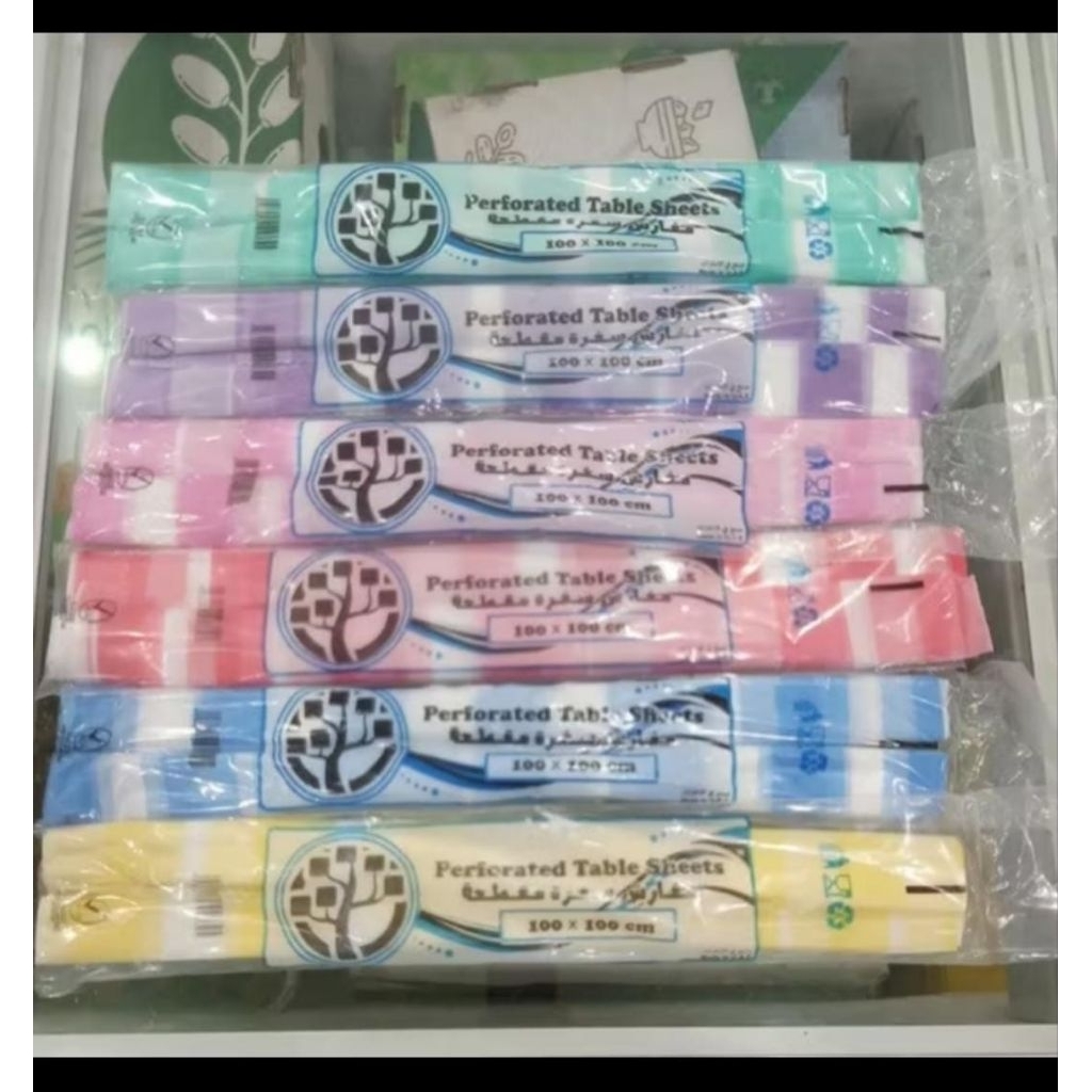 Sufrah Alas Makan Plastik Motif Garis Impor Dubai Arab Sufra Makan Sufroh Lesehan Alas Meja