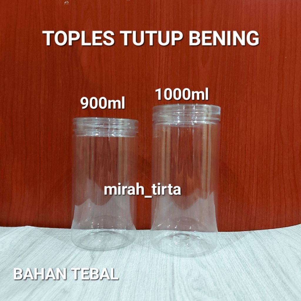 Toples 900ml tabung silinder. toples kue tutup bening. toples bening 900ml . toples kue kering 1000 