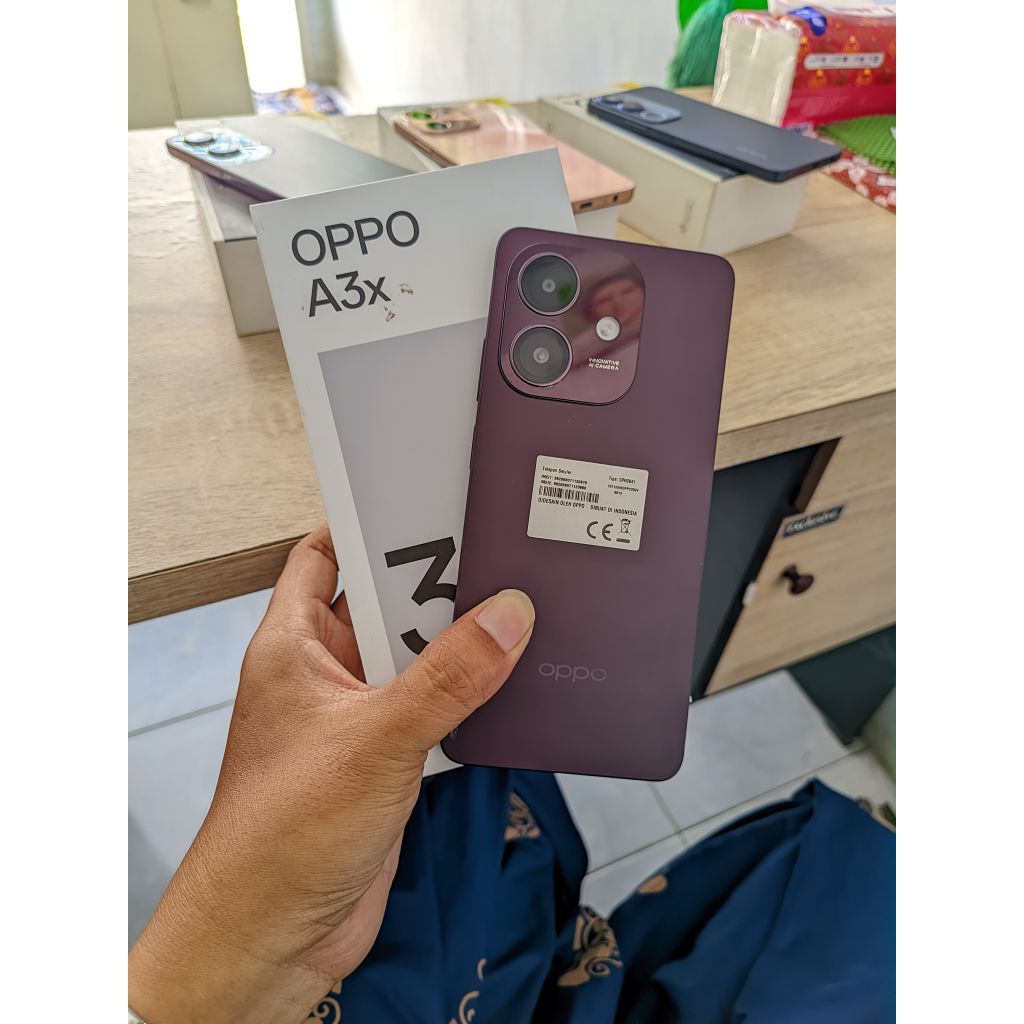 Oppo A3x Ram 4/128 Bekas original