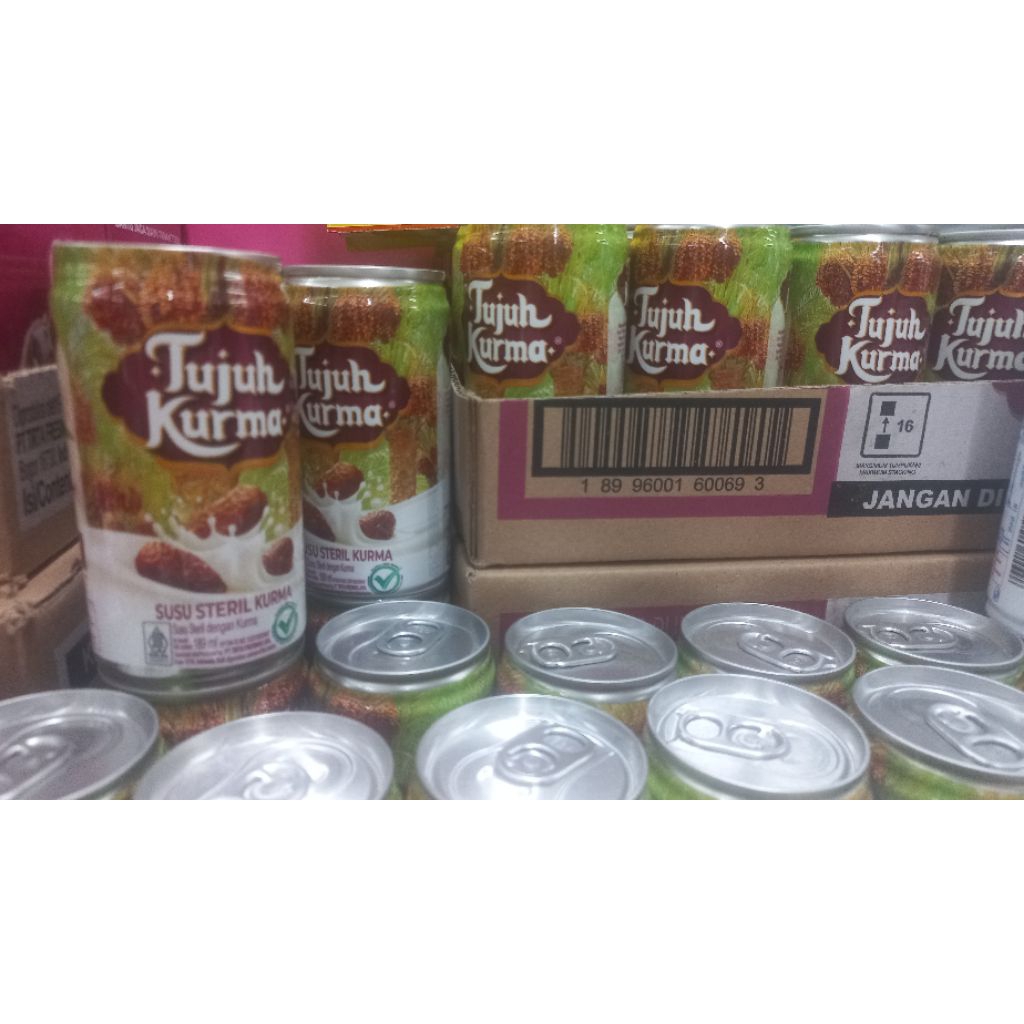 Minuman Tujuh Kurma Susu Steril 189 ml
