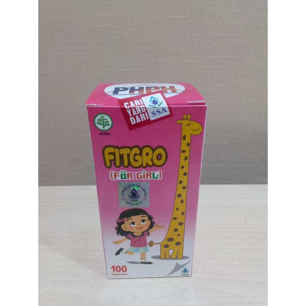 Fitgro/ Yi Zhi Zeng Gao Wan untuk peninggi badan (anak perempuan)