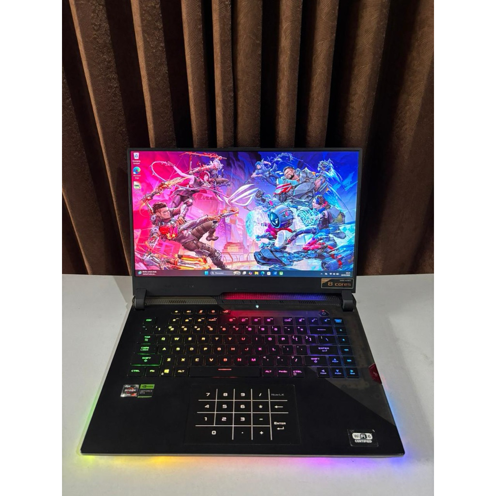 Laptop Gaming Powerfull Asus ROG Strix Scar G533QM Amd Ryzen 7 5800H 16gb/1tb ssd Nvidia RTX 3060 6G
