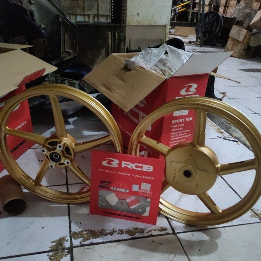 Velg Racing RCB untuk Mio M3/Mio 125/Xeon/Fino 125/Xeon RC 125 dan Xeon GT 125