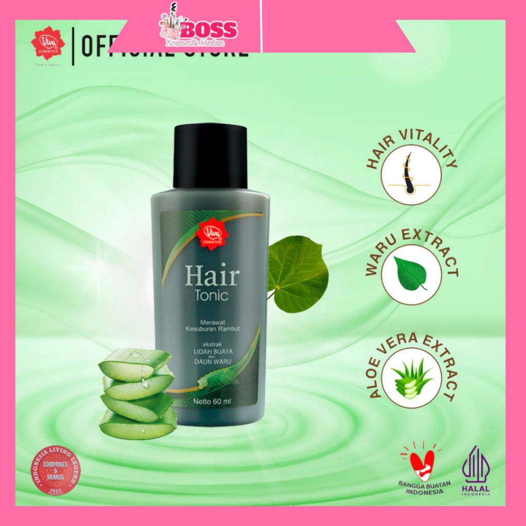 Viva Hair Tonic 60ML (Perawatan Rambut) / Viva