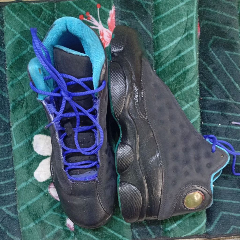 sepatu second branded 38 hitam repaint