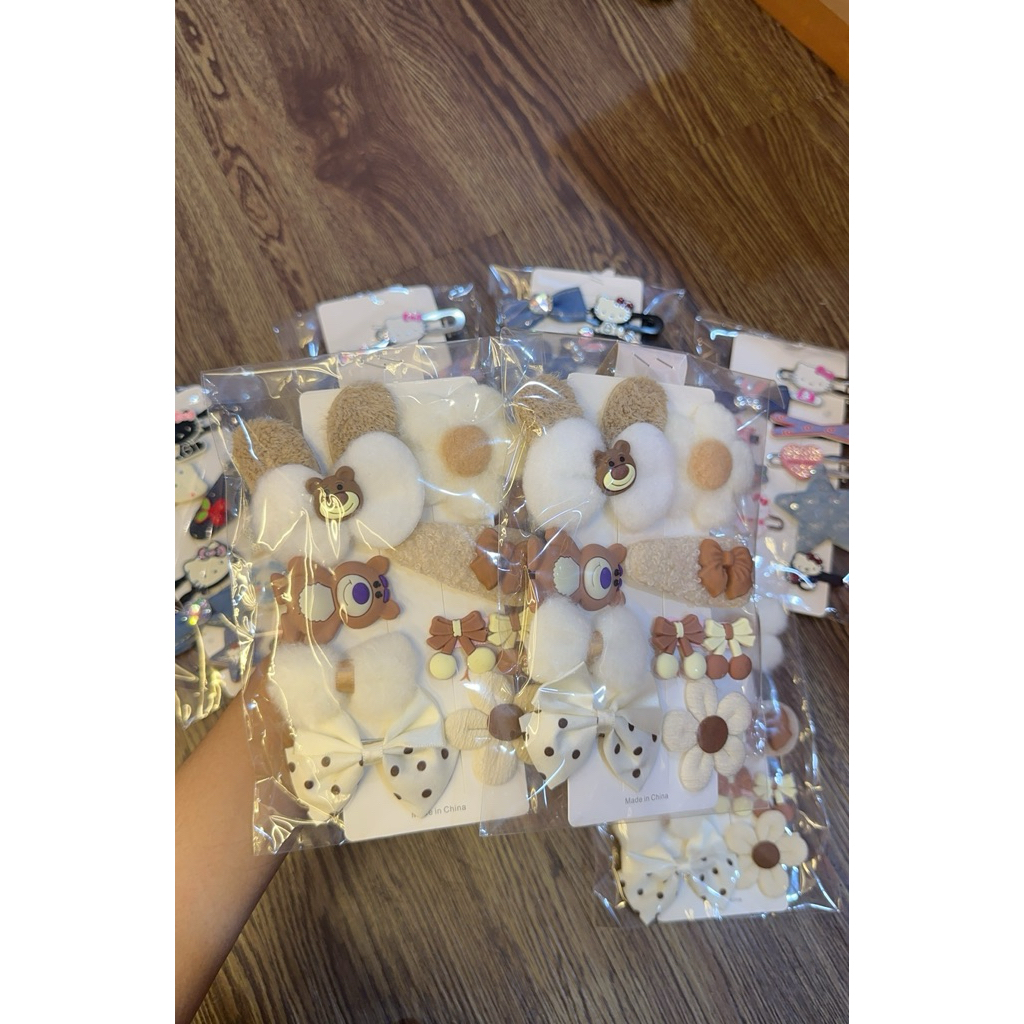 jepit set isi 10pcs 8pcs premium||jepit set anak