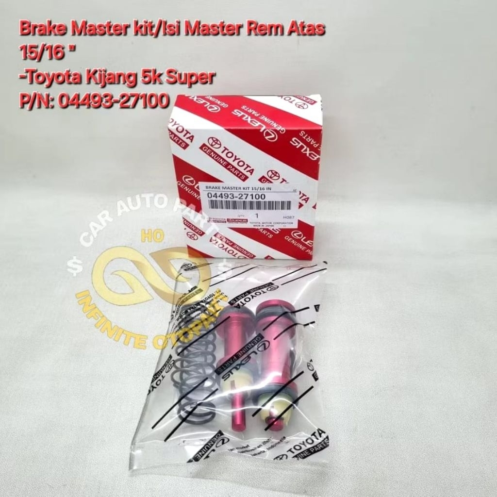 BM kit BRAKE Master kit isi master rem atas kijang 5k super
