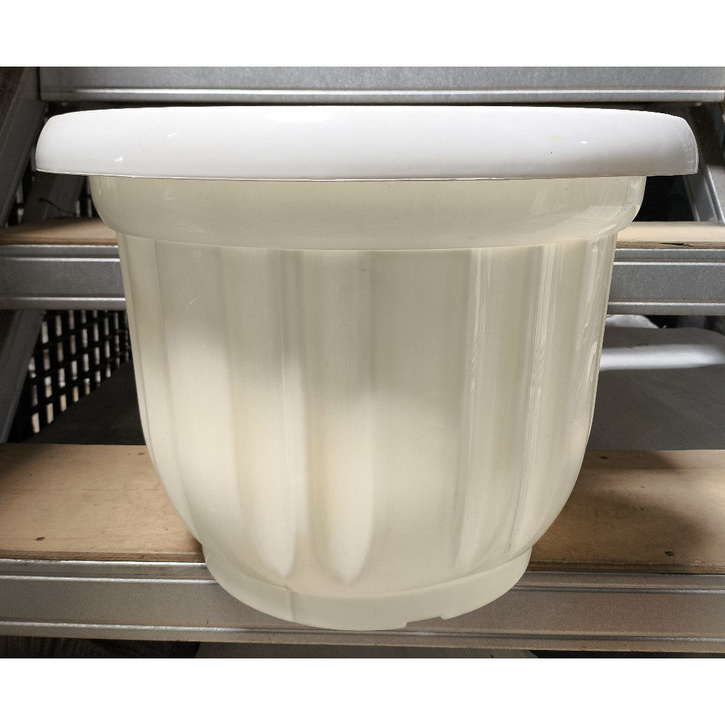 POT 50 cm PUTIH JUMBO / BESAR Tabulan pot kuping Garuda 50 EGP global lion GOJEK