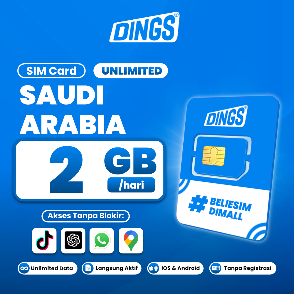 SIM CARD Saudi Arabia Mekkah Jeddah Unlimited Internet