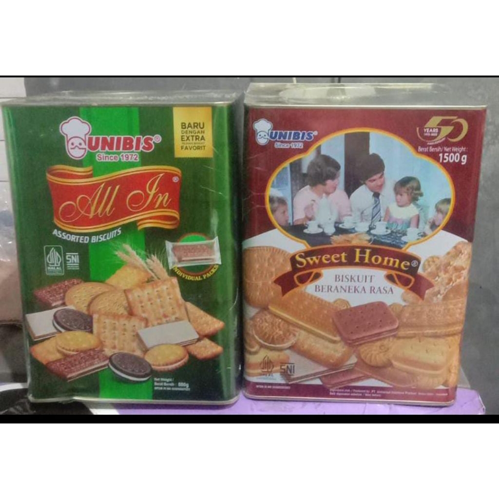 BISCUIT KALENG UNIBIS ANEKA RASA