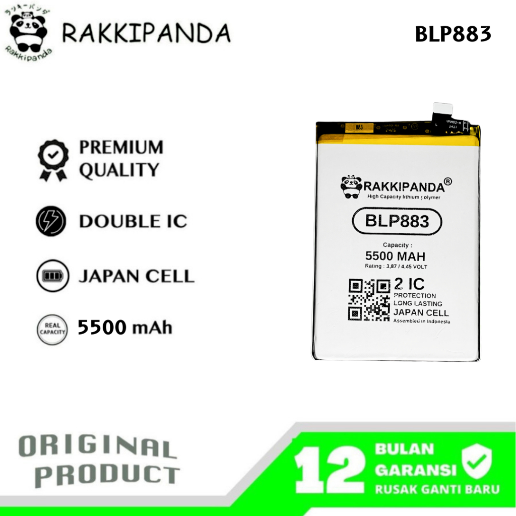 RakkiPanda - BLP883 Realme 8s 5G / Realme 9 4G / Realme Q3s Batre Batrai Baterai