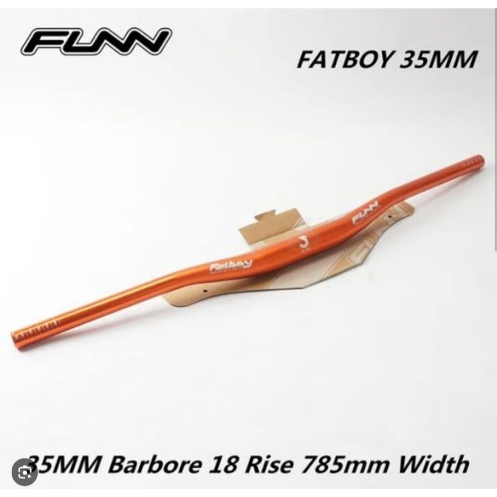 handlebar FUNN FATBOY 35 mm x 785 cm orange