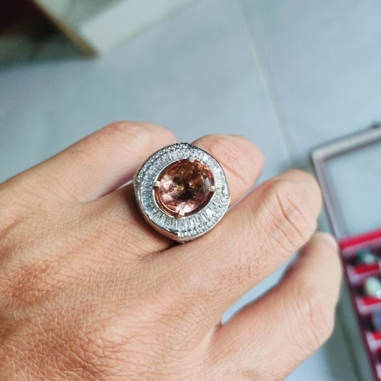 Cincin Batu Color Change Zultanite bermemo Lab