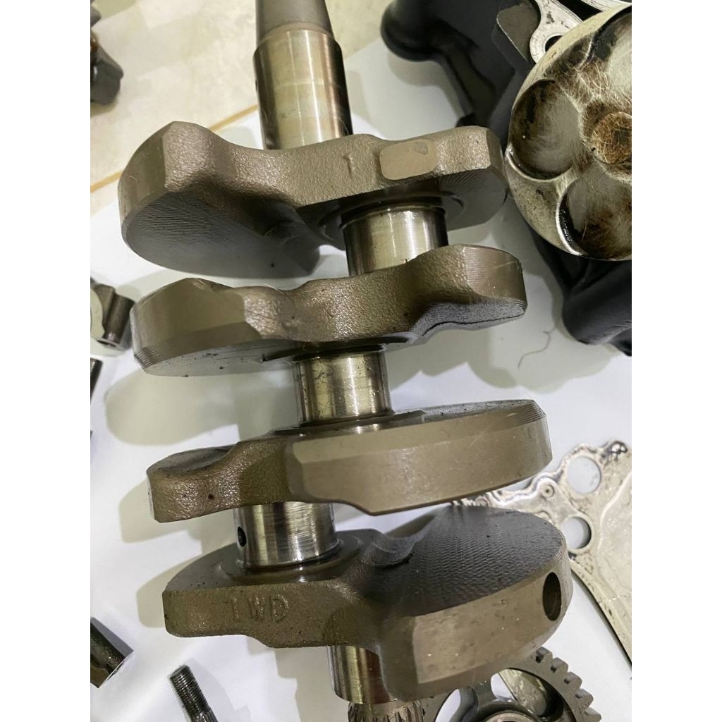 Kruk As / crankshaft Yamaha r25 + stang seher