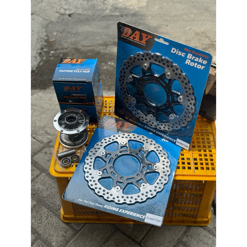 TROMOL DEPAN DTRAKER KLX SET LAKER PIRINGAN PNP NINJA MEGAPRO TIGER TROMOL KLX SET PIRINGAN UKURAN 3