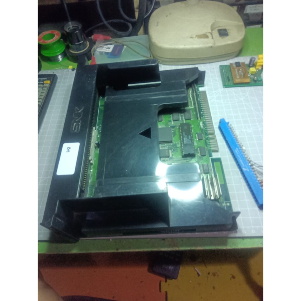 Mesin Game Arcade Dingdong SNK Neo Geo MVS MV1A Error (Board #3)