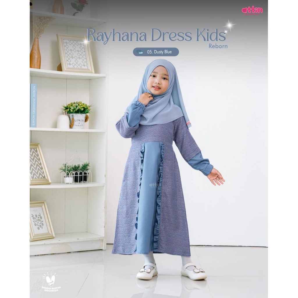 Gamis Rayhana Kids By Attin Hijab