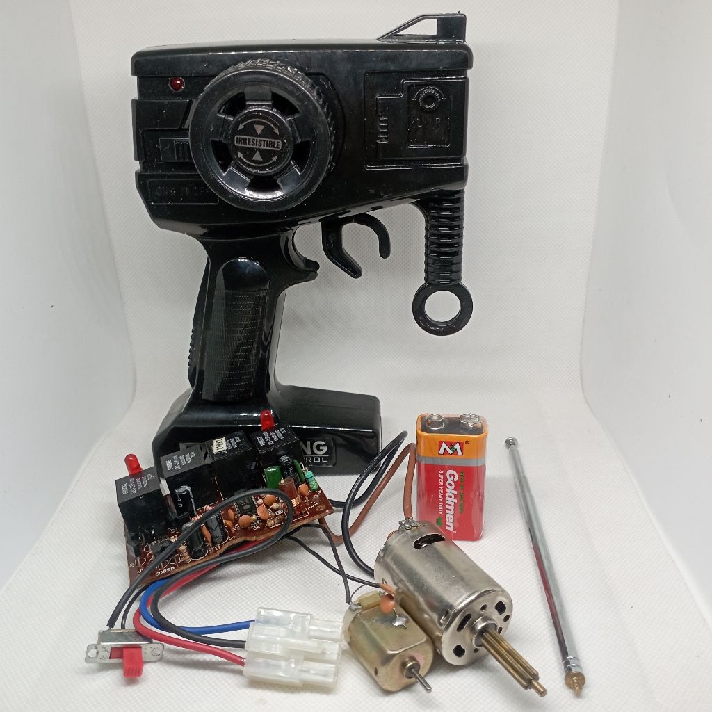 remot rc PCB set dual speed 9.6 volt  , RX tx mobil remot